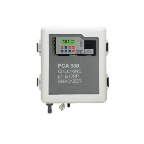 เครื่องวัดและควบคุม pH ORP Chlorine Analyzer Controller รุ่น PCA330